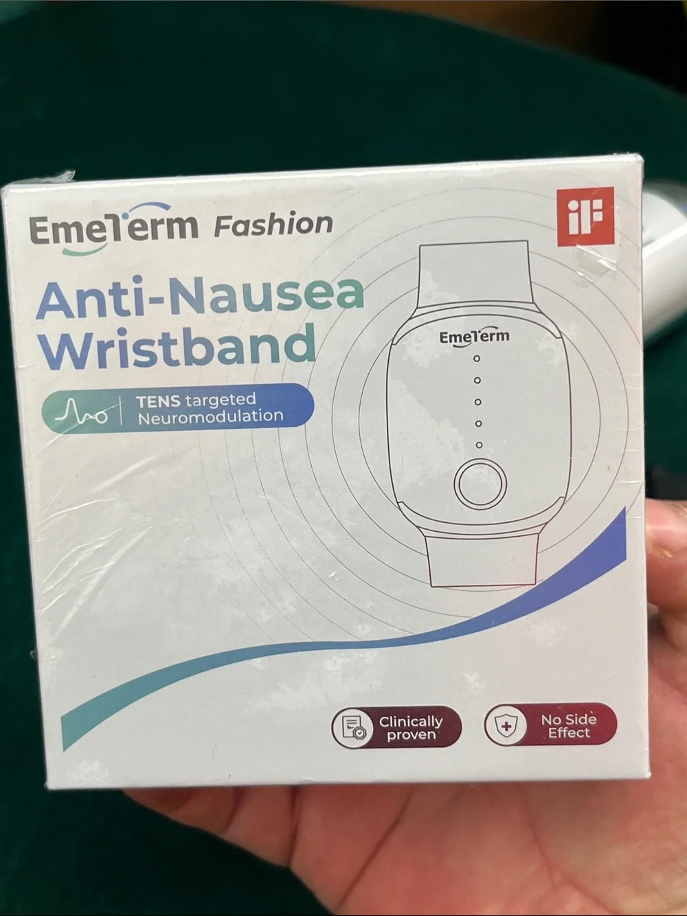 Anti-Nausea Wristband - White